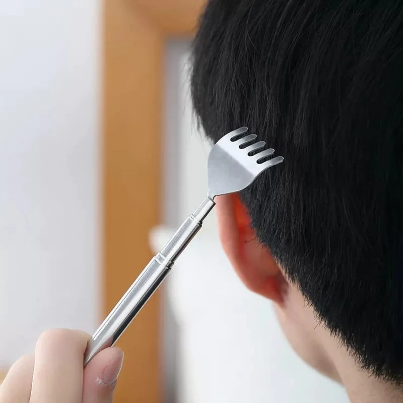 Expandable Back Fork Scratch Massager