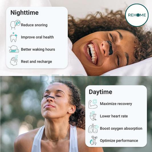 4 PCS Magnetic Nasal Dilator Airflow Strip Kit - (IMPORTED)