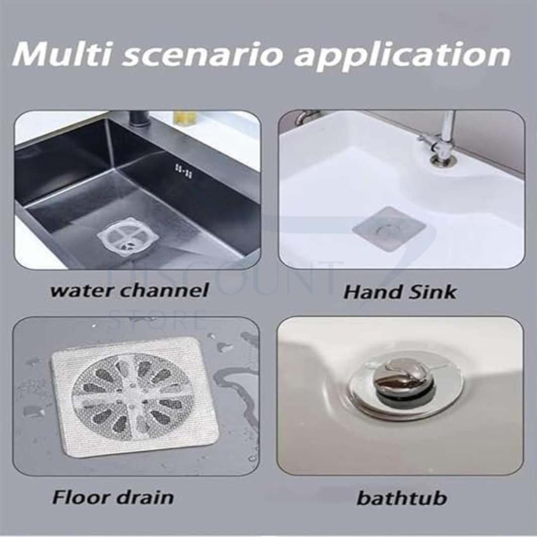 Self-Adhesive Floor Drain Stickers - (IMPORTED)