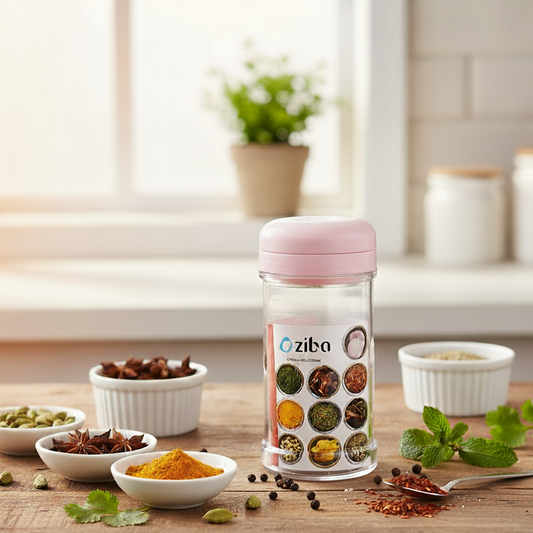 3-Way Crystal Seasoning Shaker (31100) by Ziba