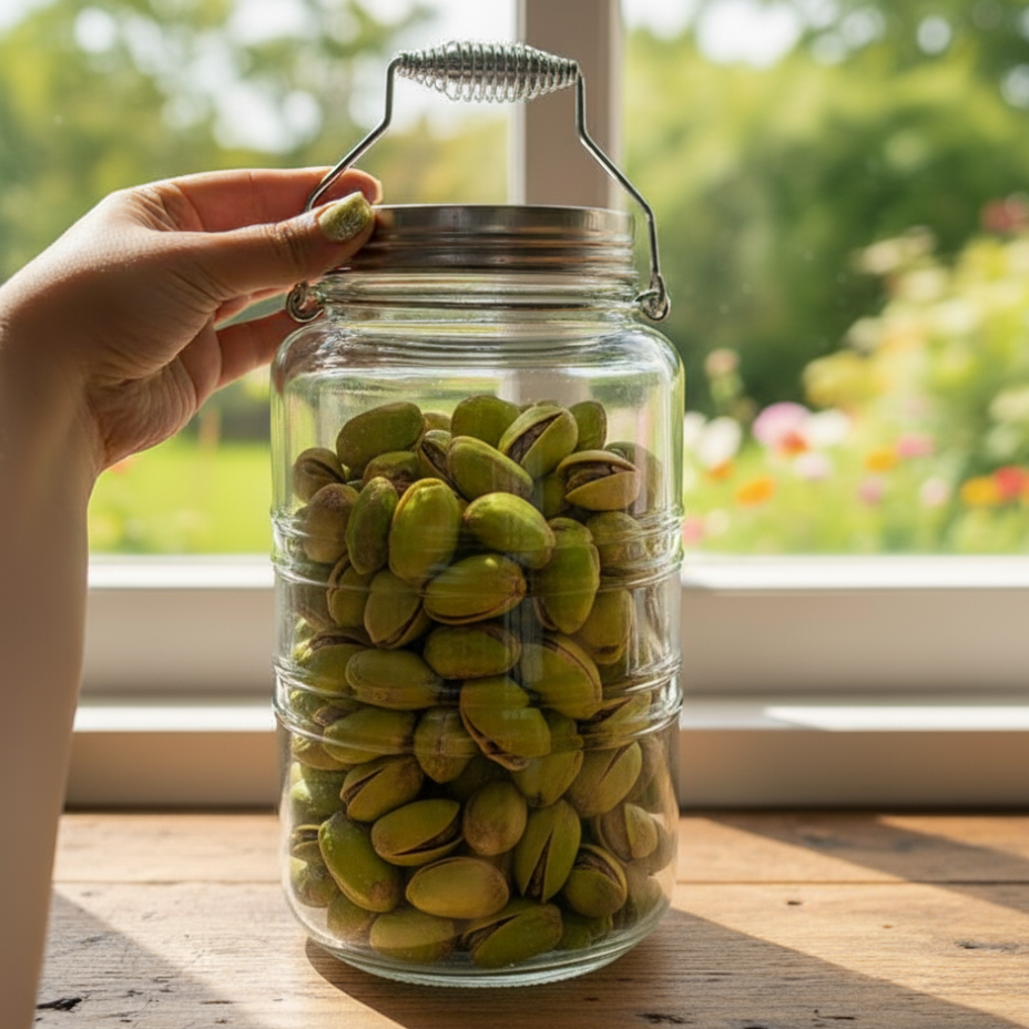 Bavaria's Glass Jar with Handle – 2200ml (11346) – by Ziba