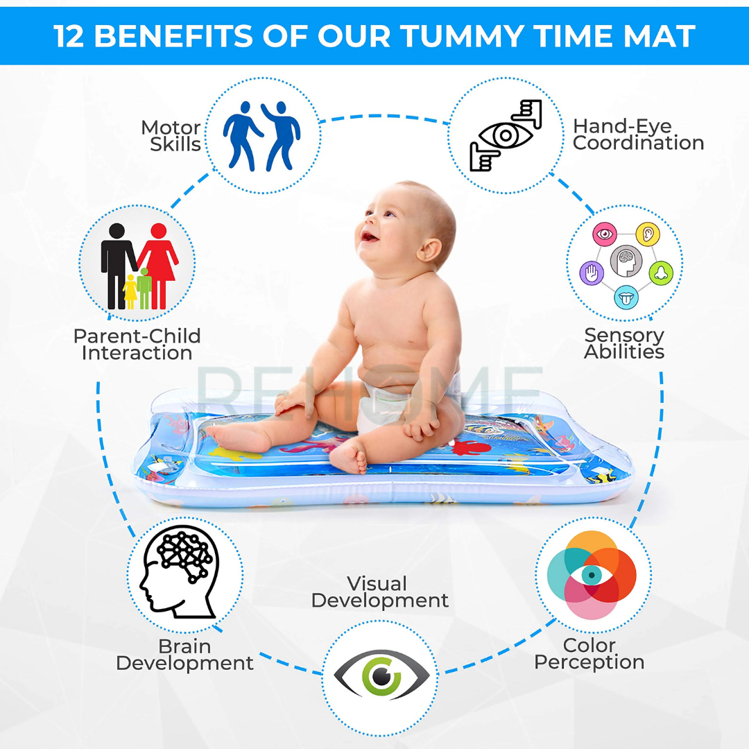 Inflatable Leakproof Water Mat for Kids